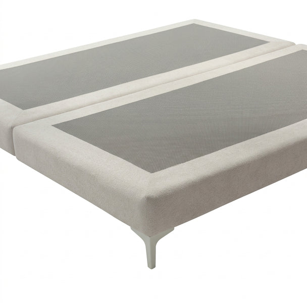 Detalhe da cama estofada Soul