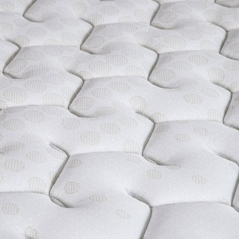 Detalhe do tecido do colchão Castor Premium Gel Pocket