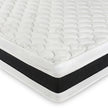 Detalhe do colchão Castor Black & White Air D45 Double Face