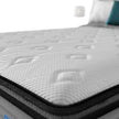 Detalhe do pillow e da borda do colchão Probel Perfil Golden