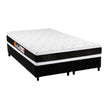Conjunto Castor Black & White D45 com cama box queen/king preta