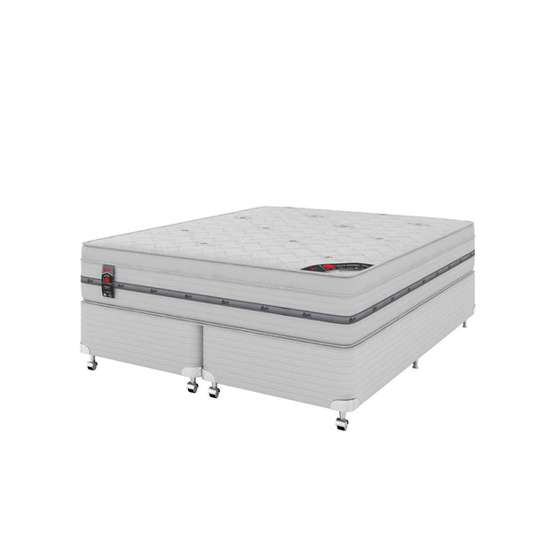 Conjunto cama box e colchão Castor Gold Star Niponpedic Pocket com box Niponpedic