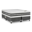 Conjunto cama box e colchão Castor Premium Gel Pocket Double Face