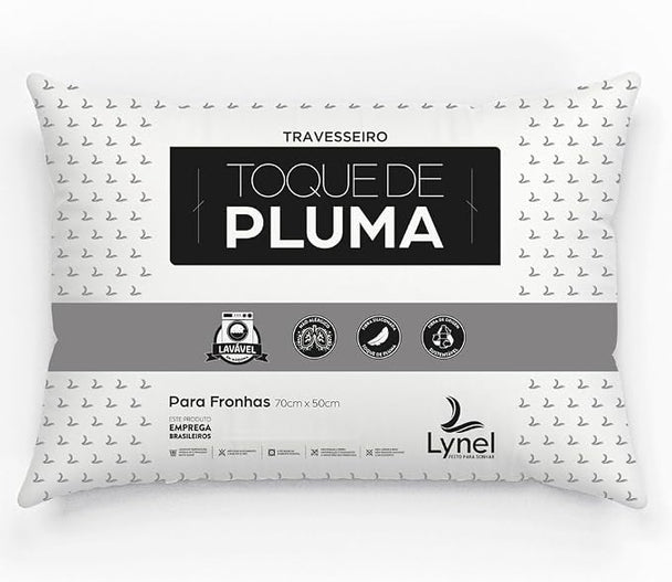 Travesseiro Lynel Toque de Pluma