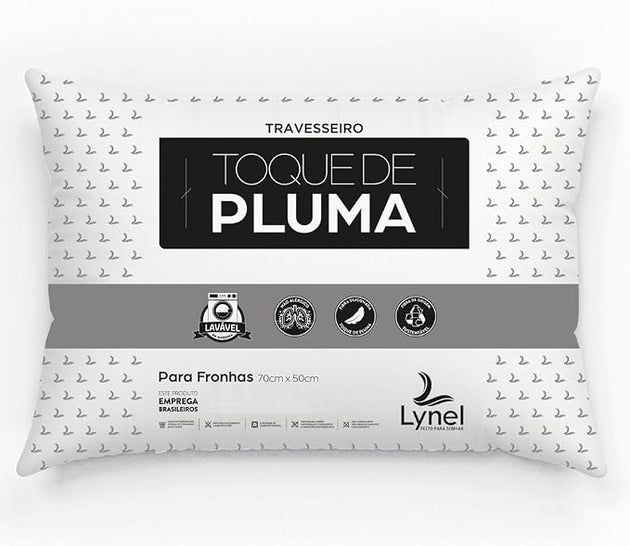 Travesseiro Lynel Toque de Pluma