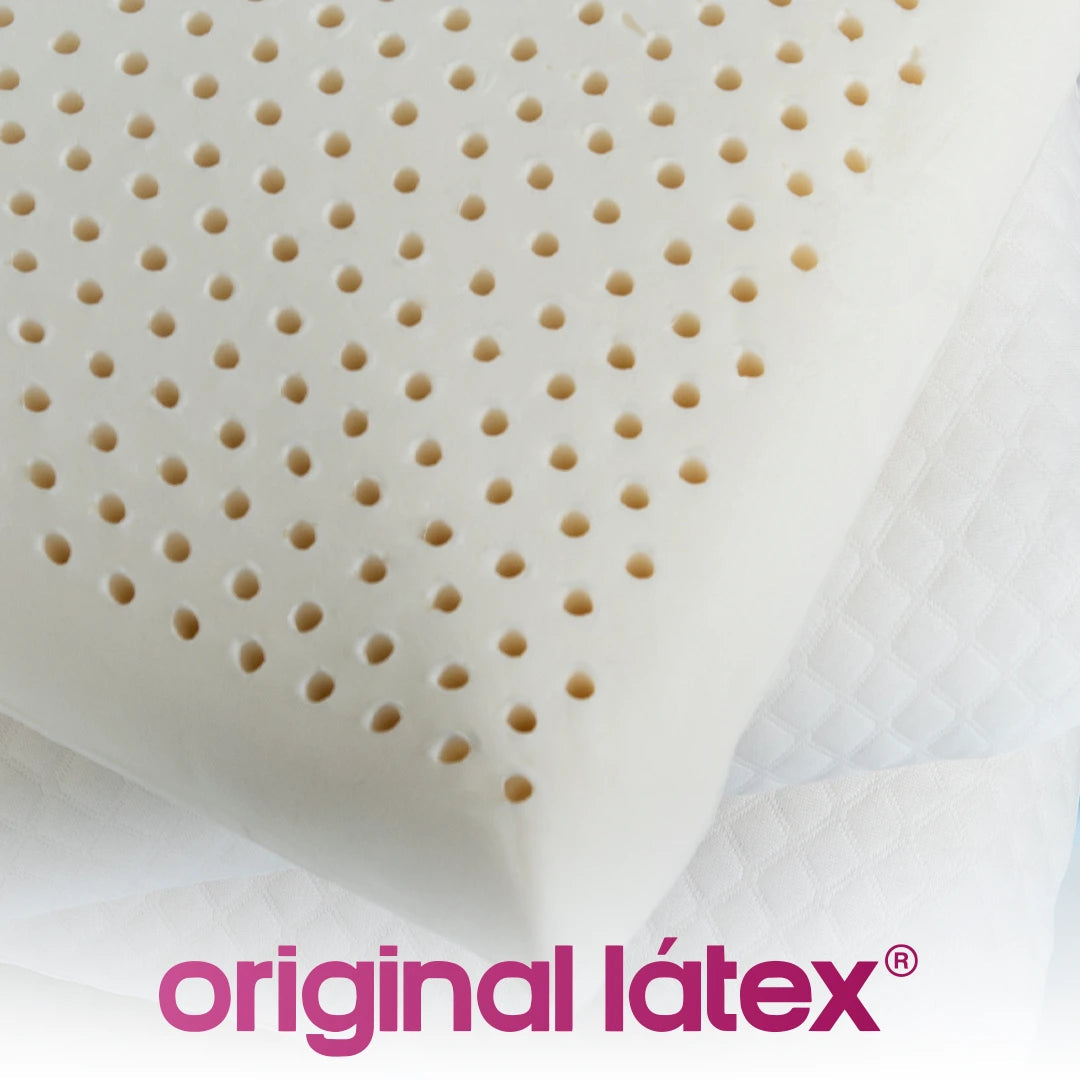 Travesseiro IWS Látex Natural, detalhe do látex